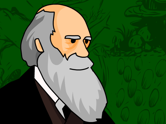 High Quality Charles Darwin Blank Meme Template