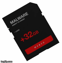 SD Card | image tagged in gifs,gaming | made w/ Imgflip video-to-gif maker