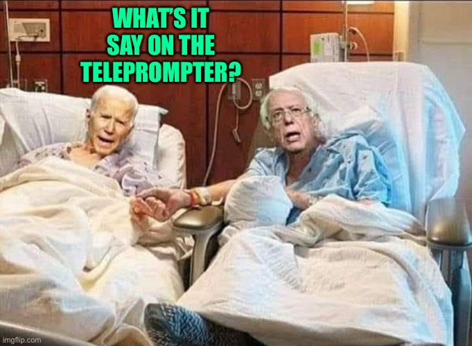 WHAT’S IT SAY ON THE
TELEPROMPTER? | made w/ Imgflip meme maker