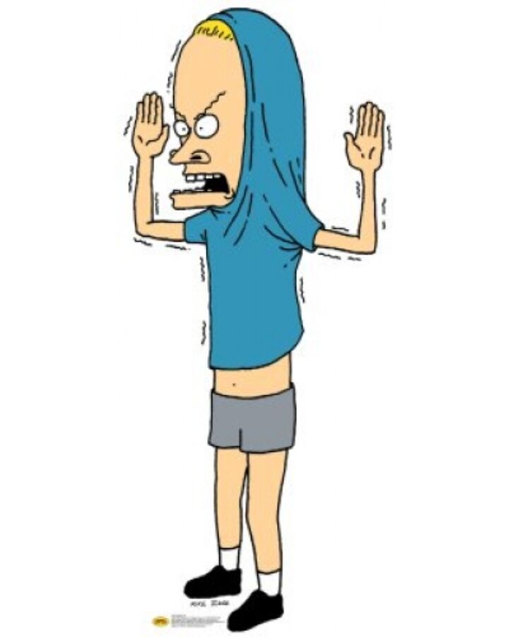 High Quality Angry cornholio Blank Meme Template