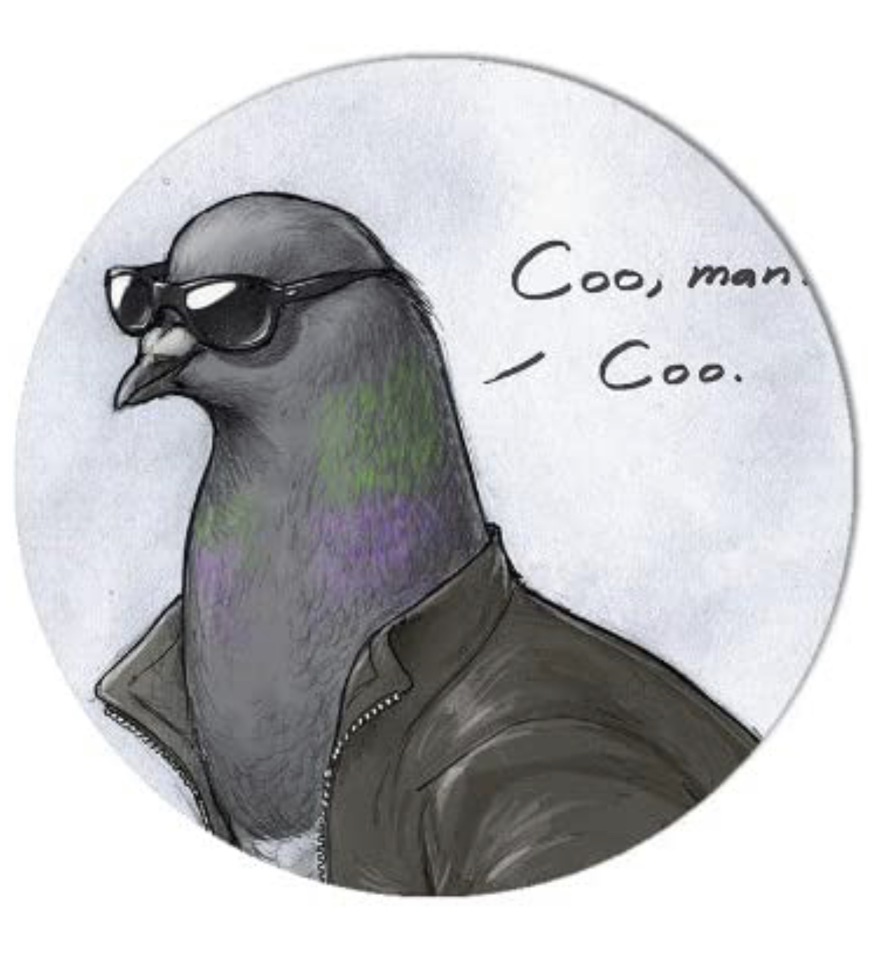 High Quality Pigeon Blank Meme Template