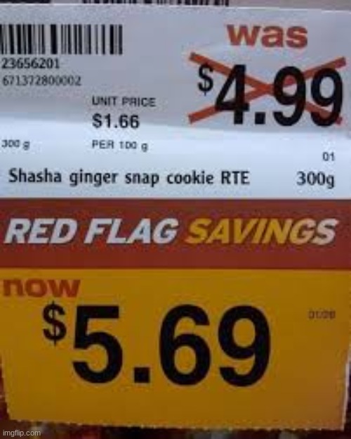 great savings! | image tagged in you had one job | made w/ Imgflip meme maker