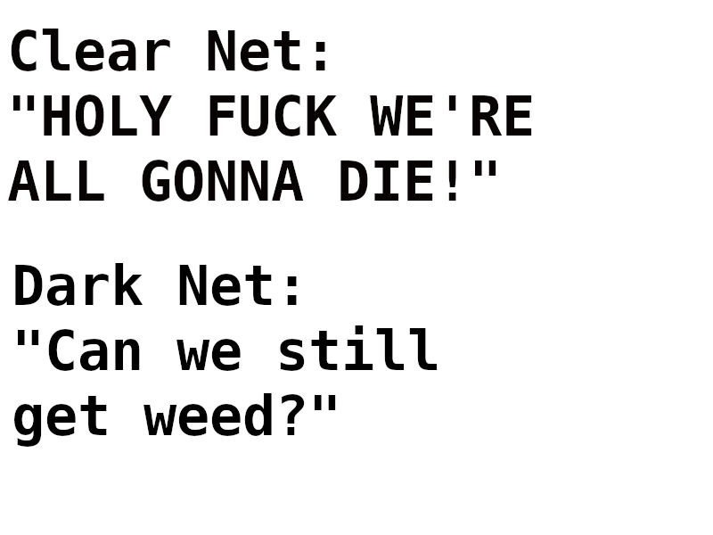 ClearnetDarknet Blank Meme Template