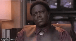 Bernie Mac Stare | image tagged in gifs | made w/ Imgflip video-to-gif maker
