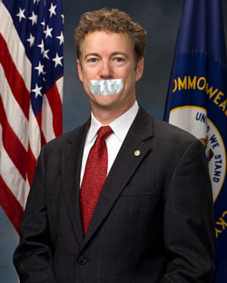 Rand Paul Face Mask Blank Meme Template
