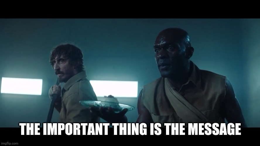 Message Blank Meme Template