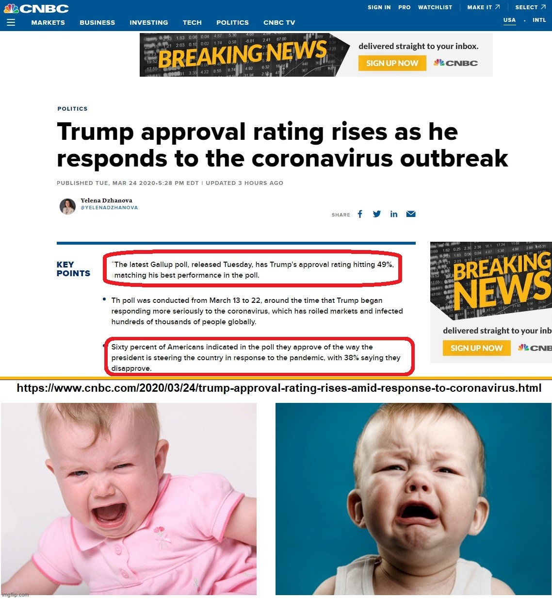 A tough pill for snowflakes, who cry like babies any time anyone likes anything president Trump does. | image tagged in trump landslide 2020,snowflakes | made w/ Imgflip meme maker