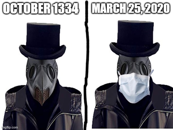 MARCH 25, 2020; OCTOBER 1334 | image tagged in blank white template | made w/ Imgflip meme maker