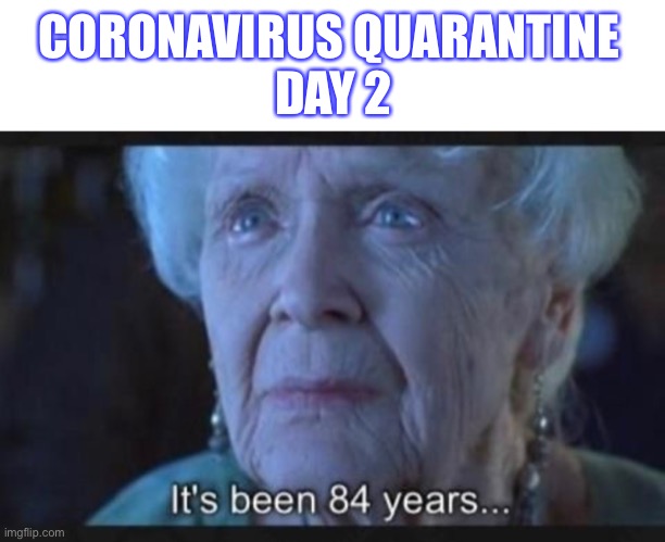 CORONAVIRUS QUARANTINE 
DAY 2 | image tagged in coronavirus | made w/ Imgflip meme maker