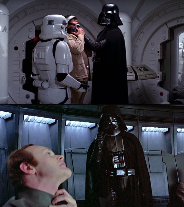 Vador before after containment Blank Meme Template