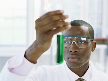 Black Scientist lab meme Blank Meme Template