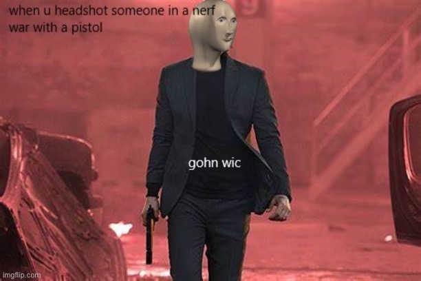 I was bored | image tagged in john wick,stonks | made w/ Imgflip meme maker