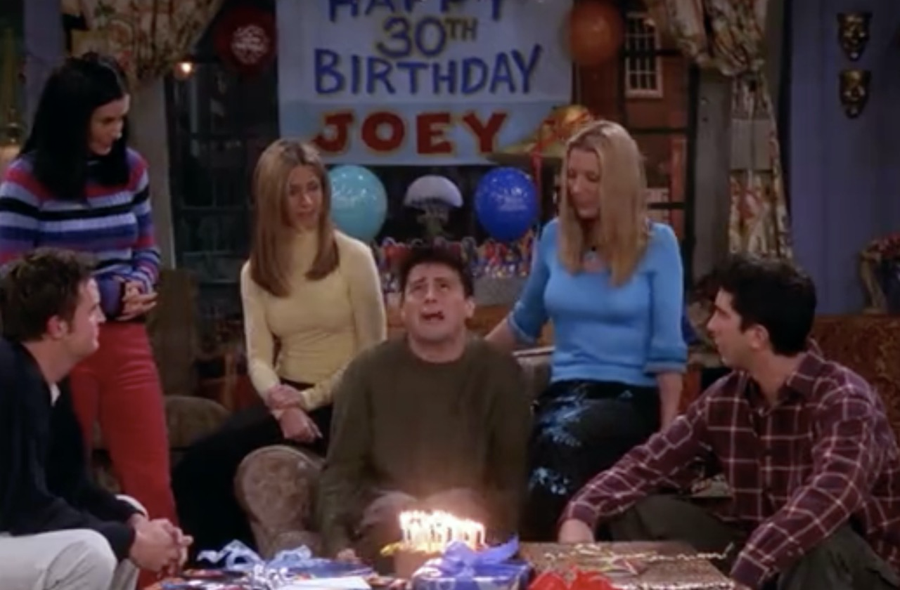 High Quality Joey's Birthday Blank Meme Template