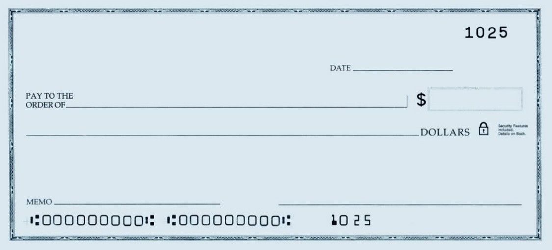 Empty paycheck Blank Meme Template