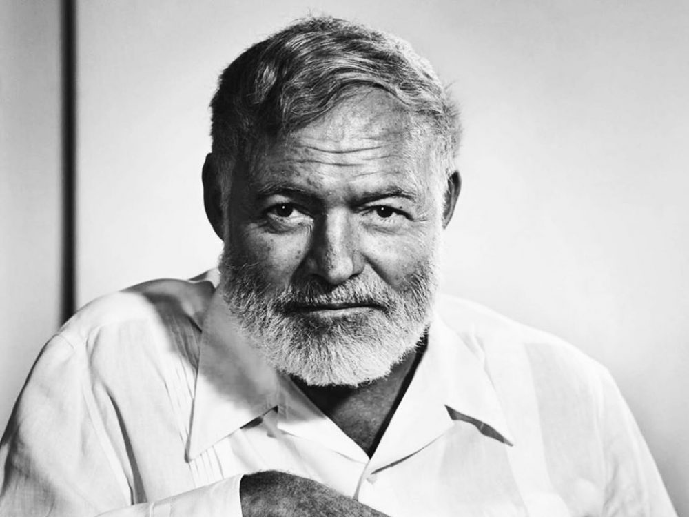 Ernest Hemingway Blank Meme Template
