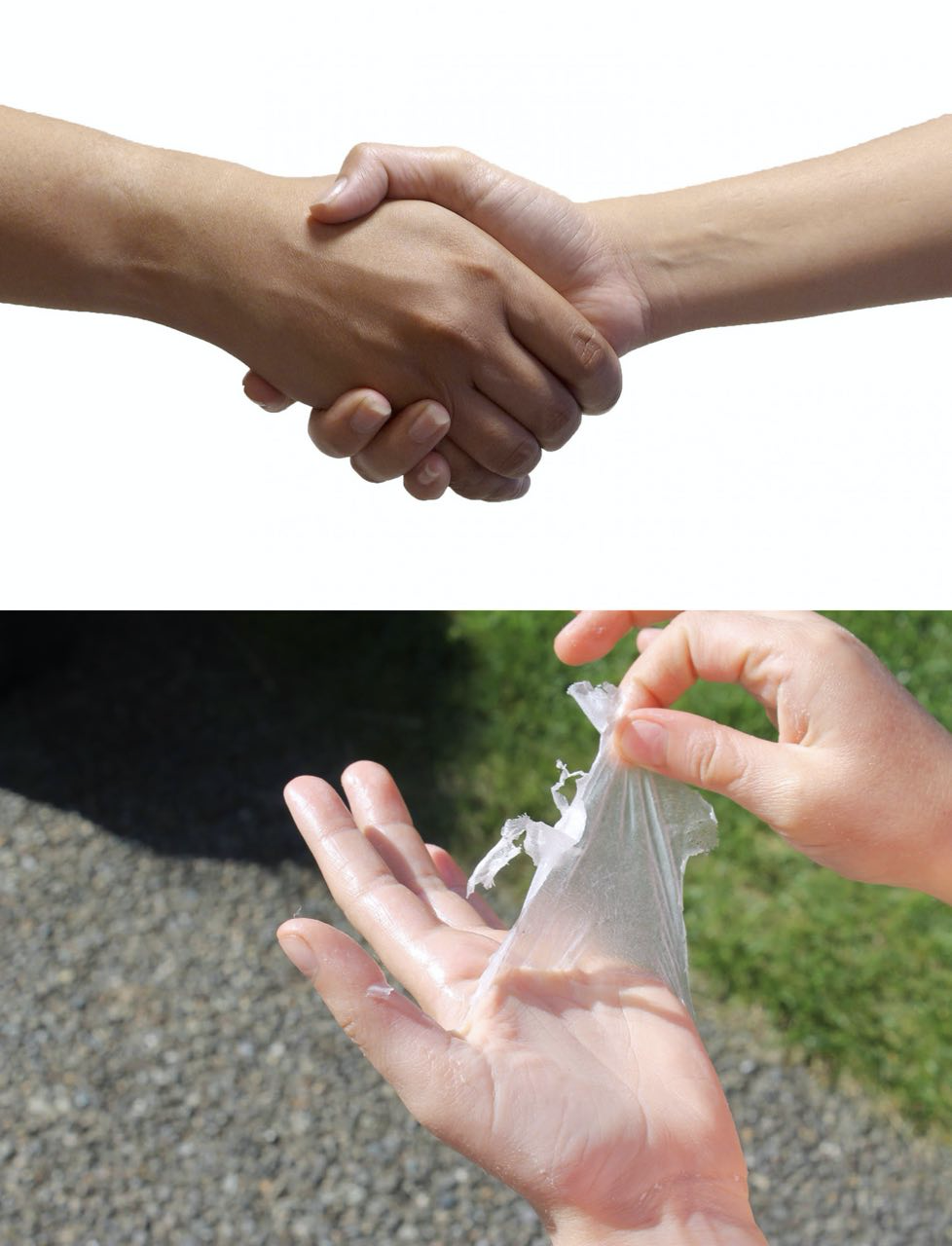 High Quality Handshake Remove Skin Blank Meme Template