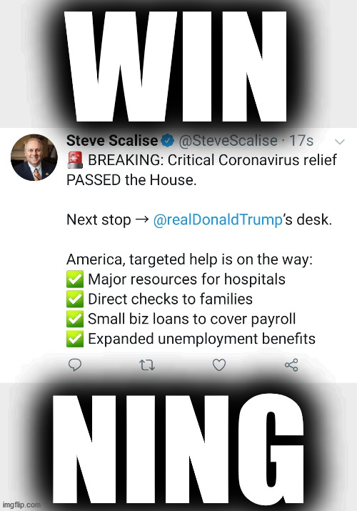 WIN; NING | made w/ Imgflip meme maker