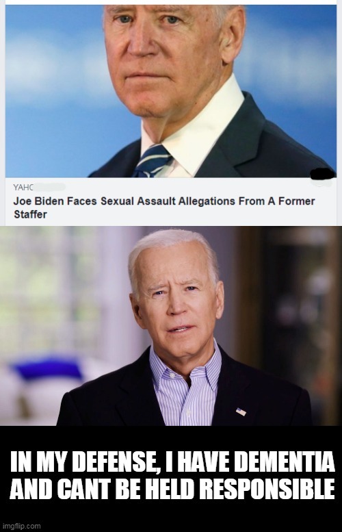 dementia joe---The Dems will finally use "Innocent until proven guilty " now.. and rightly so | image tagged in bribe,creepy joe biden | made w/ Imgflip meme maker