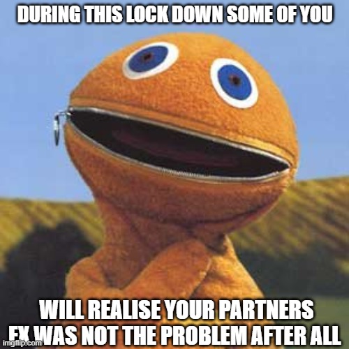 DURING THIS LOCK DOWN SOME OF YOU; WILL REALISE YOUR PARTNERS EX WAS NOT THE PROBLEM AFTER ALL | image tagged in coronavirus | made w/ Imgflip meme maker