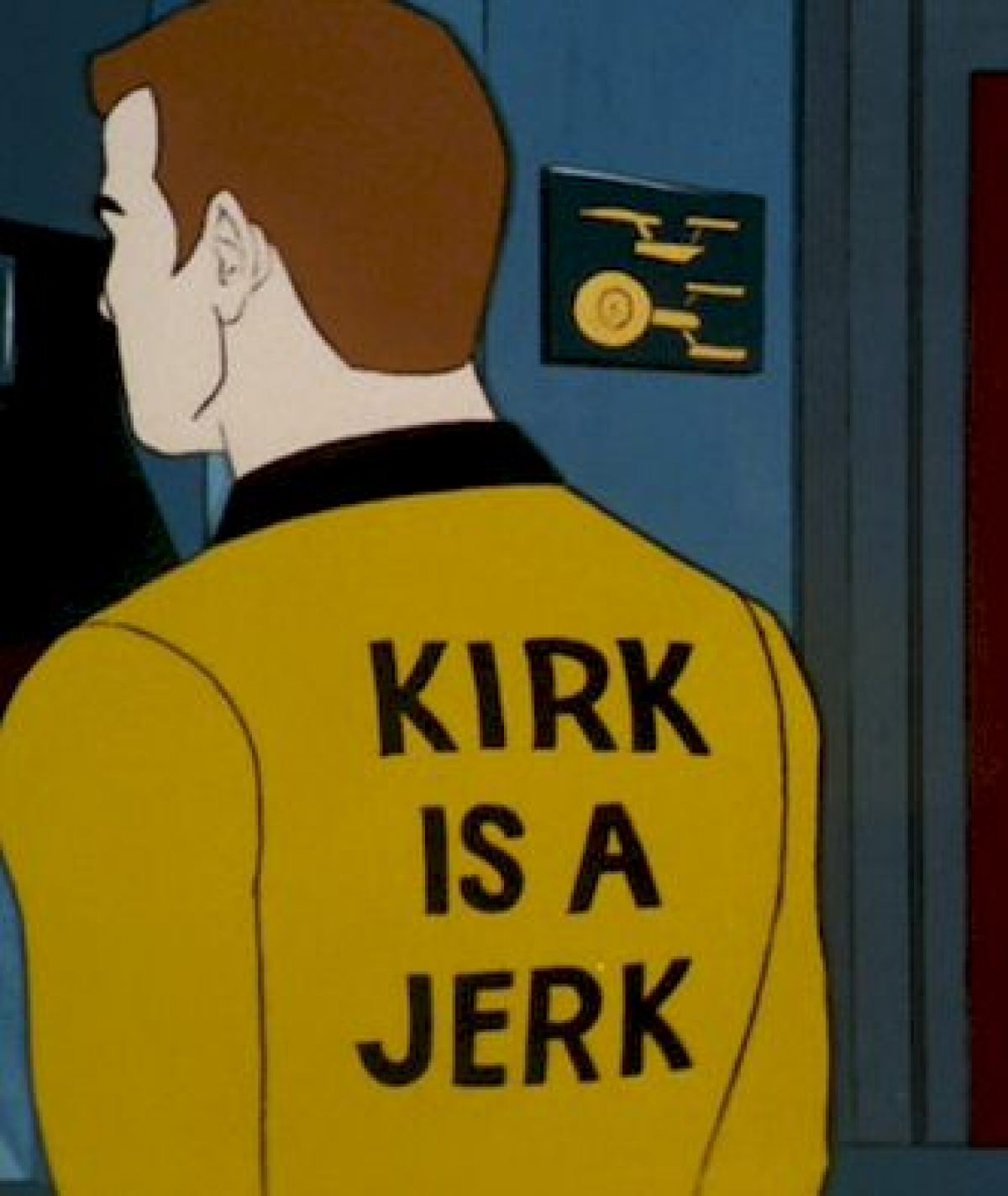 Kirk is a Jerk Blank Meme Template