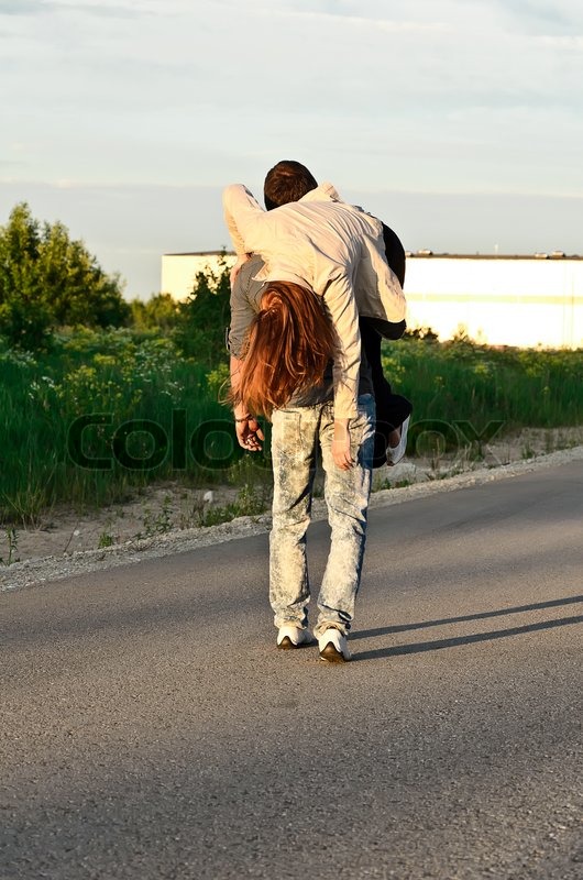 Man carry woman shoulder Blank Meme Template