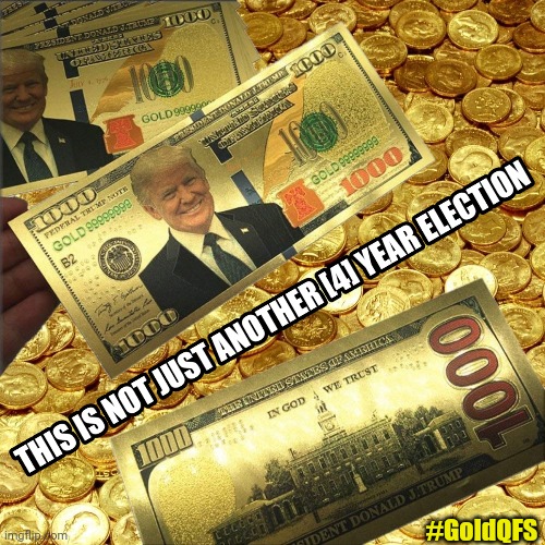 #Q3393 Gold shall destroy the [fiat] Fed. #Q3904 Ready for Quantum Financial System? #GoldStandard #GoldQFS #WWG1WGA #TRUMP2020 | #GoldQFS | image tagged in q3393 gold qfs,federal reserve,monopoly money,the golden rule,qanon,the great awakening | made w/ Imgflip meme maker