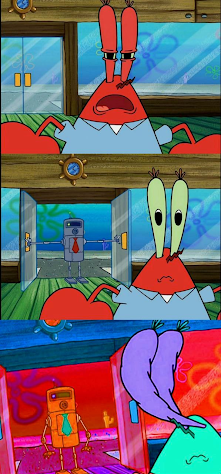 High Quality Surprised Crab Blank Meme Template