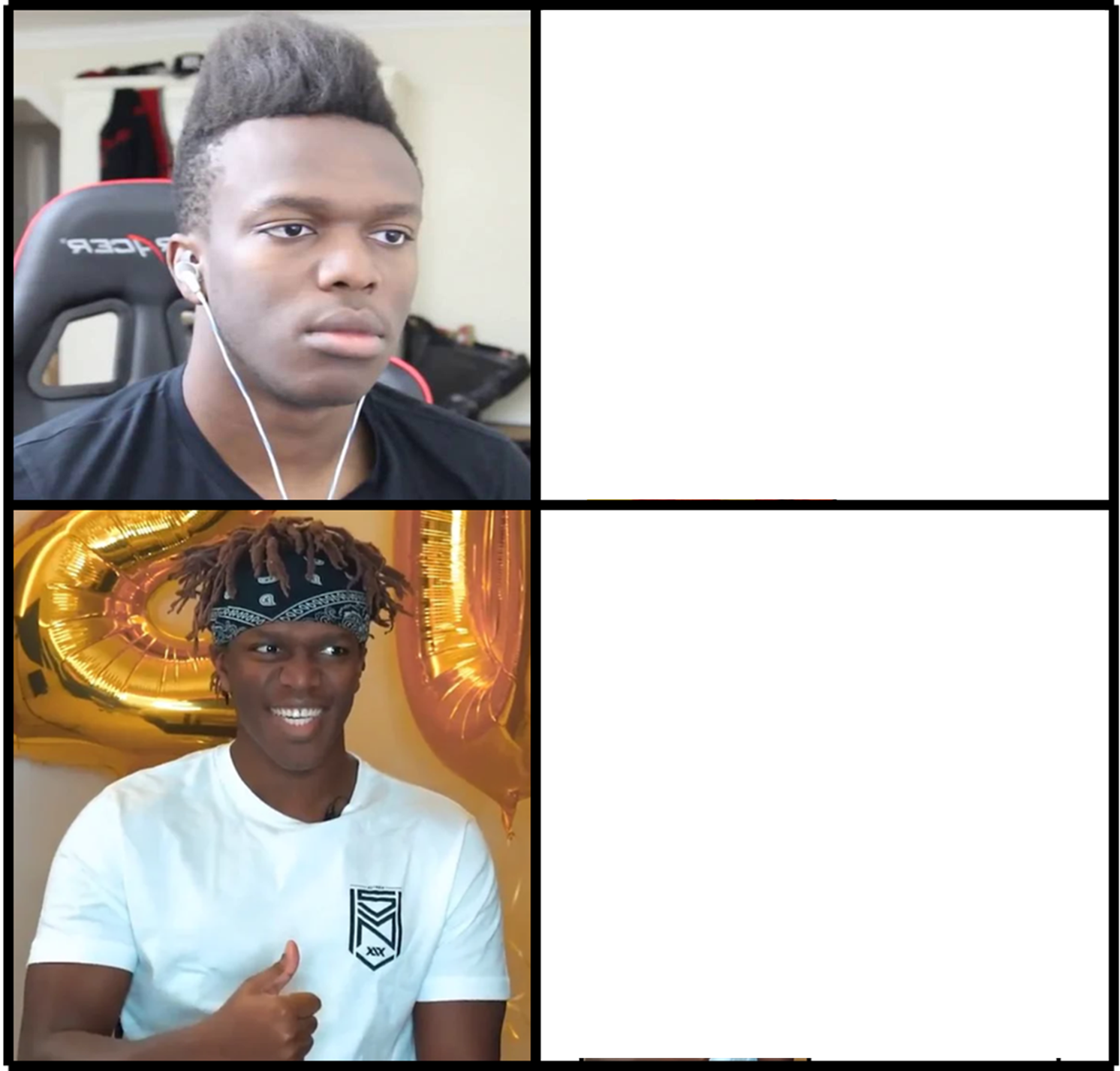 Ksiolajidebt Dislikes And Approves Meme Template Blank Template Imgflip