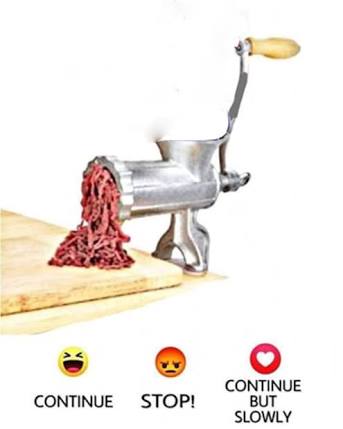 Noodles machine Blank Meme Template