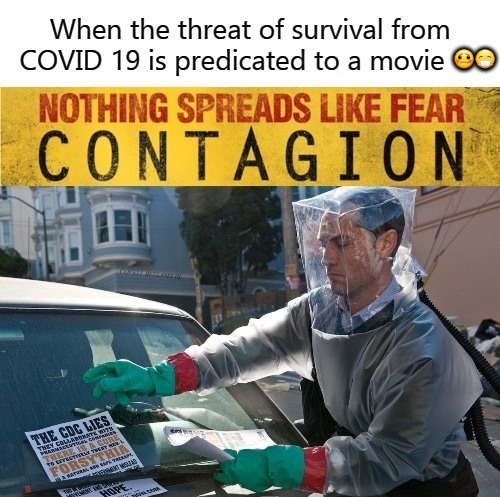 Contagion Coronavirus Threat Blank Meme Template