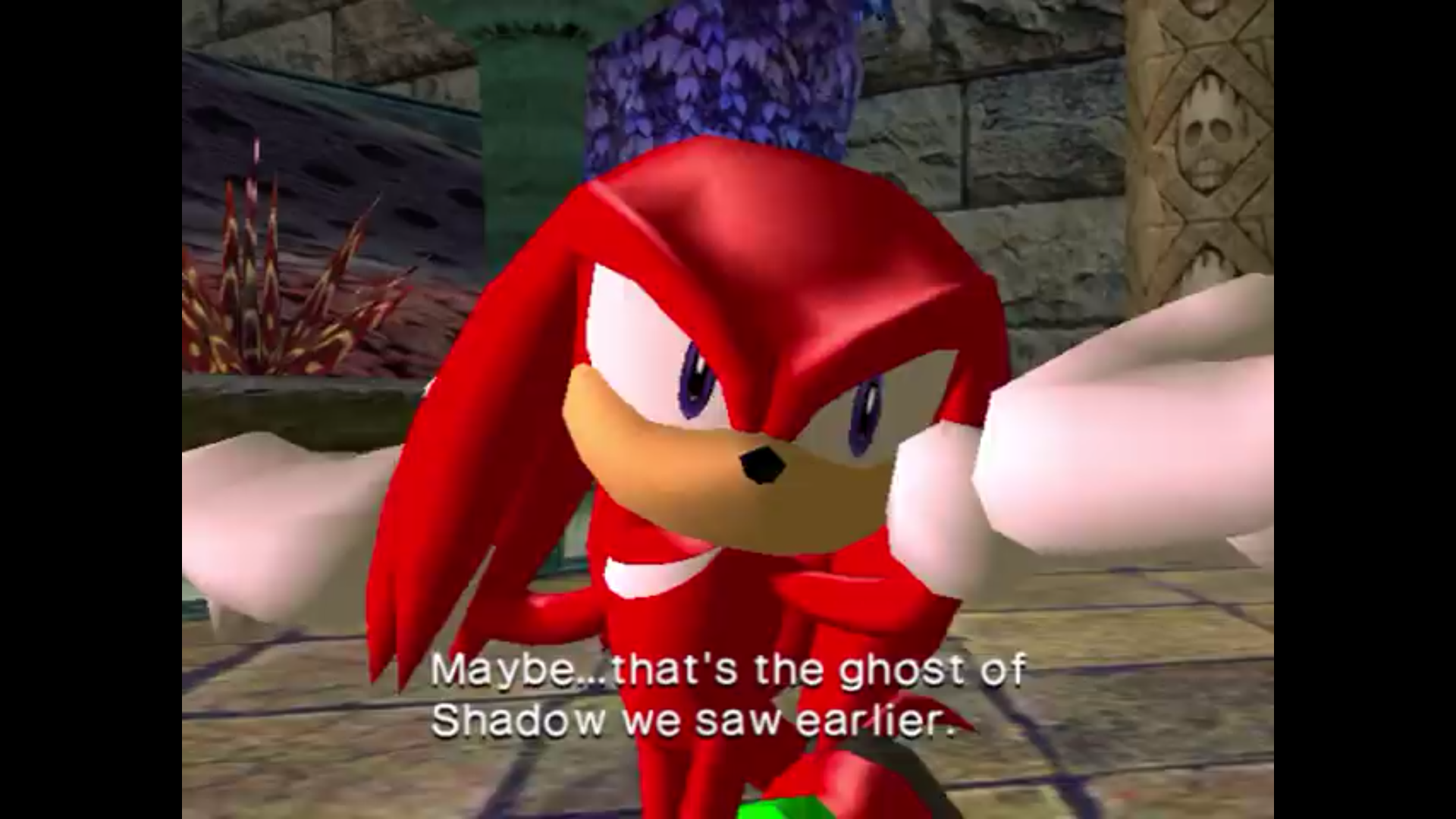 High Quality Knuckles Trolling Blank Meme Template