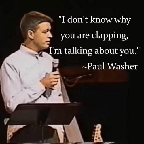 Paul Washer Blank Meme Template