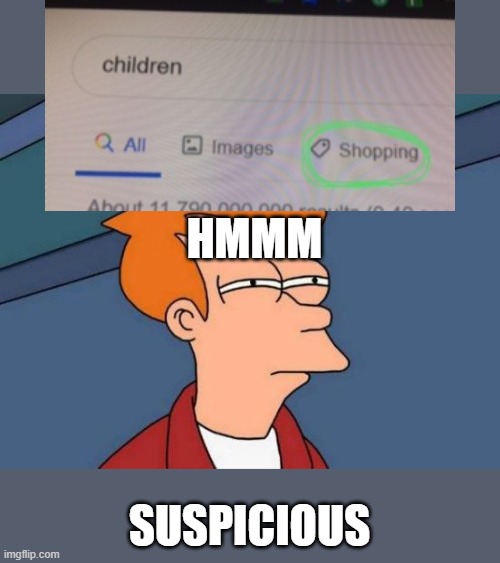 suspicious fry meme