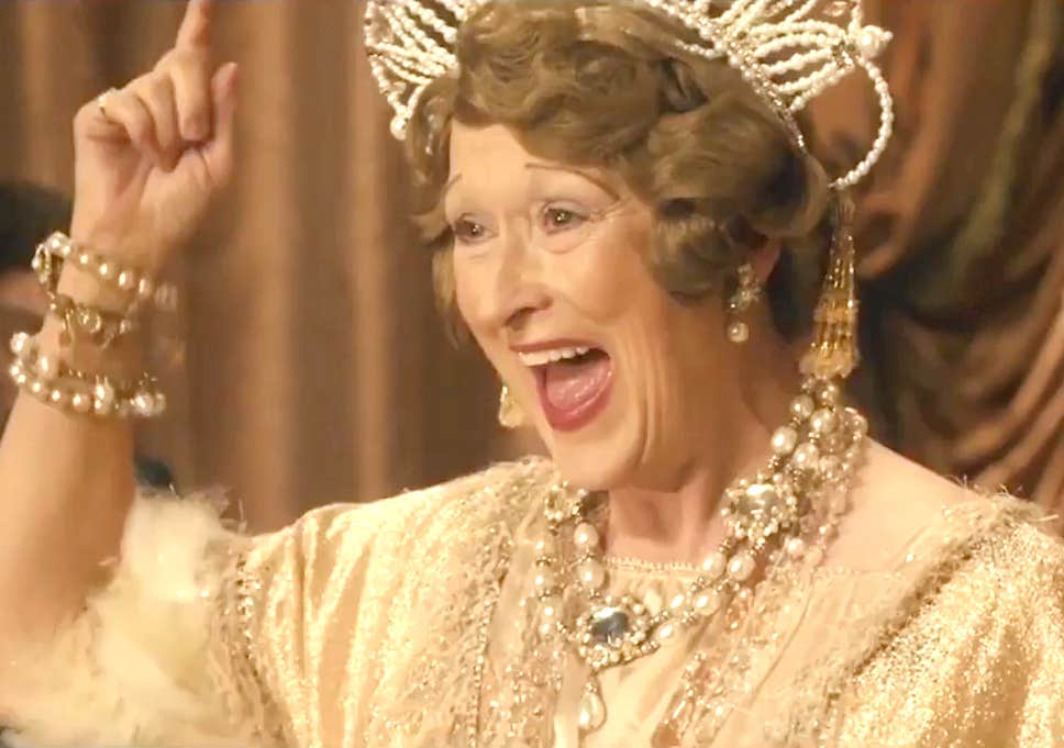 Meryl Streep as Florence Foster Jenkins Blank Meme Template