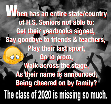 High Quality The Class of 2020 is missing so much Blank Meme Template