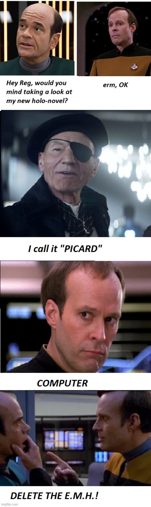 image tagged in star trek,picard wtf,picard | made w/ Imgflip meme maker