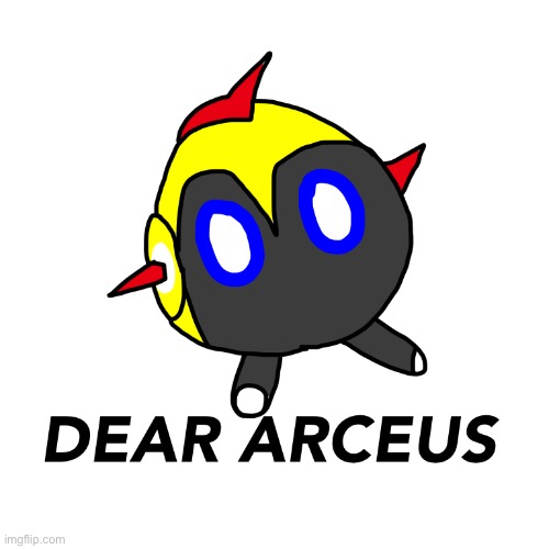 image tagged in dear arceus trooper yellow | made w/ Imgflip meme maker