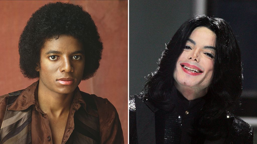 Michael Jackson before and after, cuarentena antes y después Blank Meme Template