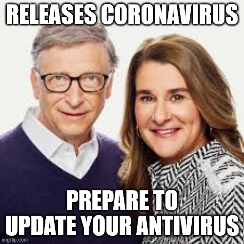 RELEASES CORONAVIRUS; PREPARE TO UPDATE YOUR ANTIVIRUS | image tagged in politics | made w/ Imgflip meme maker