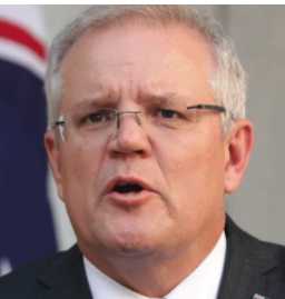 scomo when he finds out Blank Meme Template