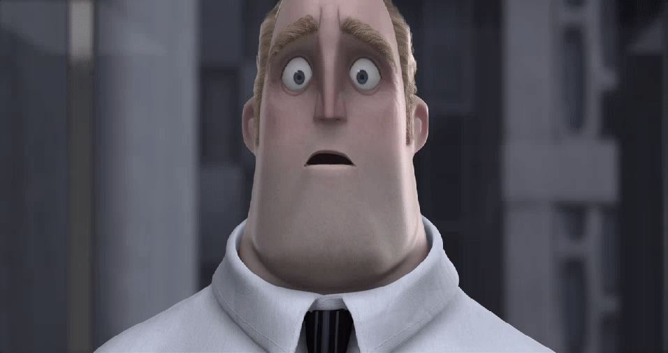 High Quality Mr. Incredible "Uh oh" Blank Meme Template