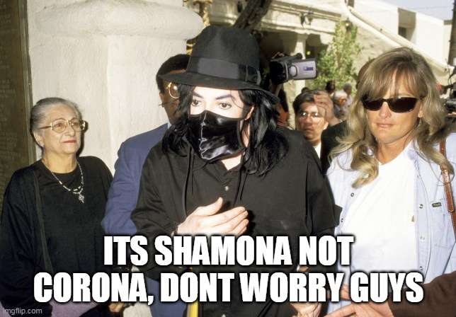 Shamona Corona | ITS SHAMONA NOT CORONA, DONT WORRY GUYS | image tagged in shamona corona | made w/ Imgflip meme maker