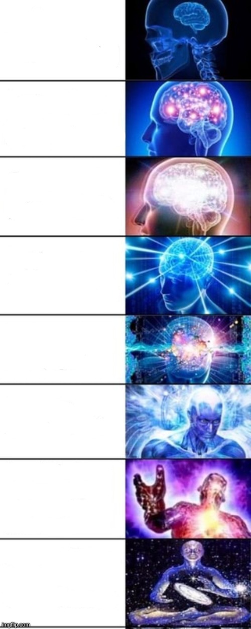 Explaining Brain extended Blank Meme Template