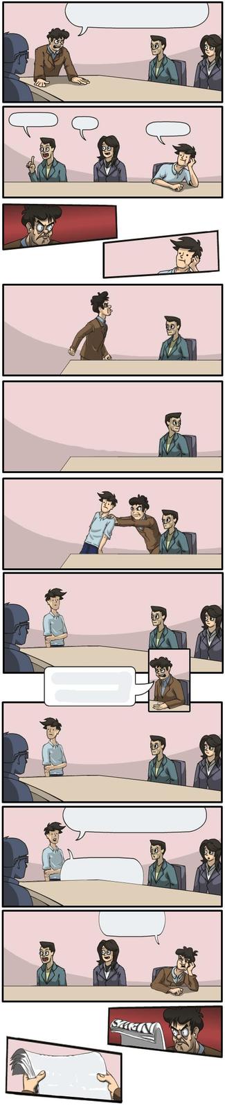 High Quality boardroom suggestion (extended) Blank Meme Template
