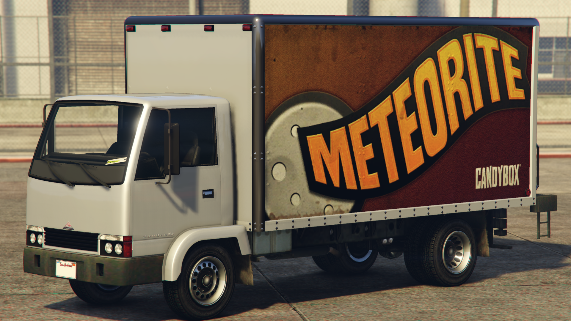 Meteorite Truck Blank Meme Template