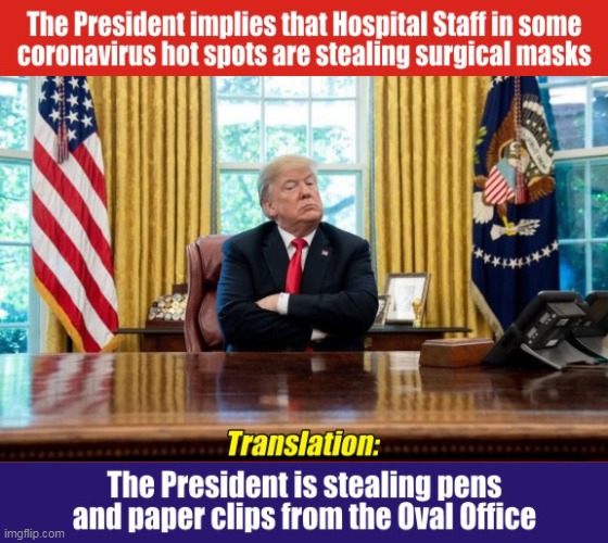 Deflection and Projection | image tagged in memes,donald trump,coronavirus | made w/ Imgflip meme maker