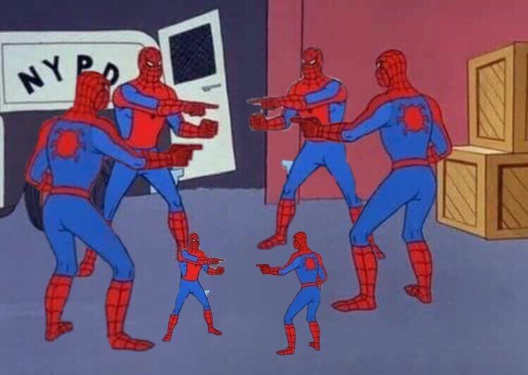 6 Spiderman Blank Meme Template