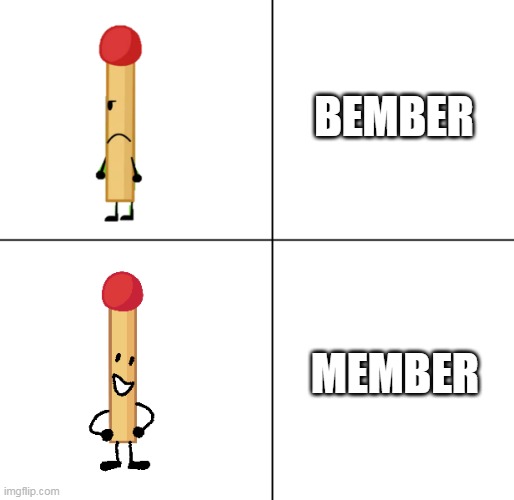 Match Approves | BEMBER; MEMBER | image tagged in match approves | made w/ Imgflip meme maker