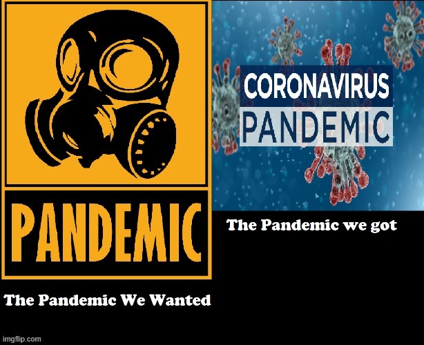 image tagged in pandemic,gaming,covid-19 | made w/ Imgflip meme maker