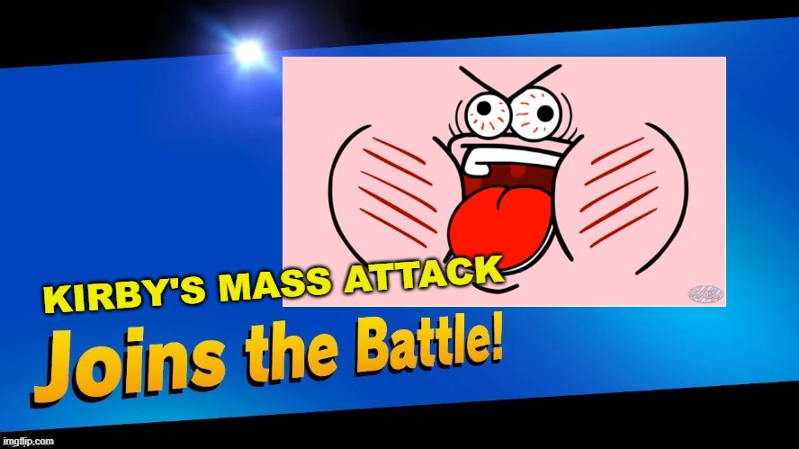 KIRBY'S MASS ATTACK | made w/ Imgflip meme maker